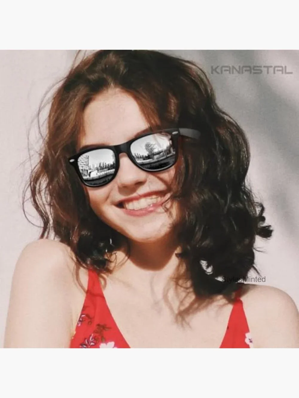 Square Polarized Sunglasses UV400 Classic Retro Trendy Sun Glasses